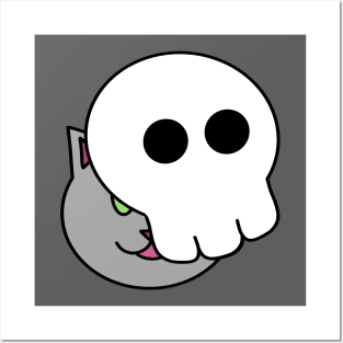 Skele-Cat Posters and Art